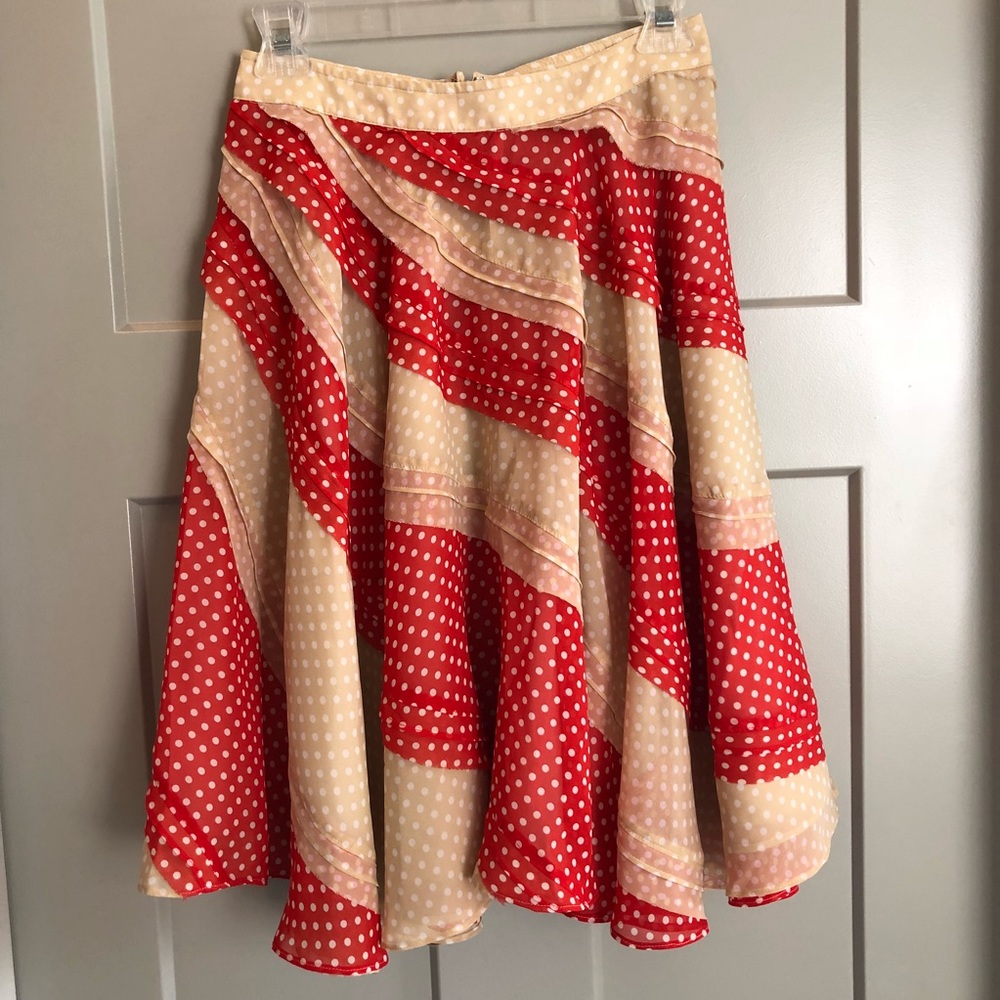 Zac Posen Polka Dot Skirt